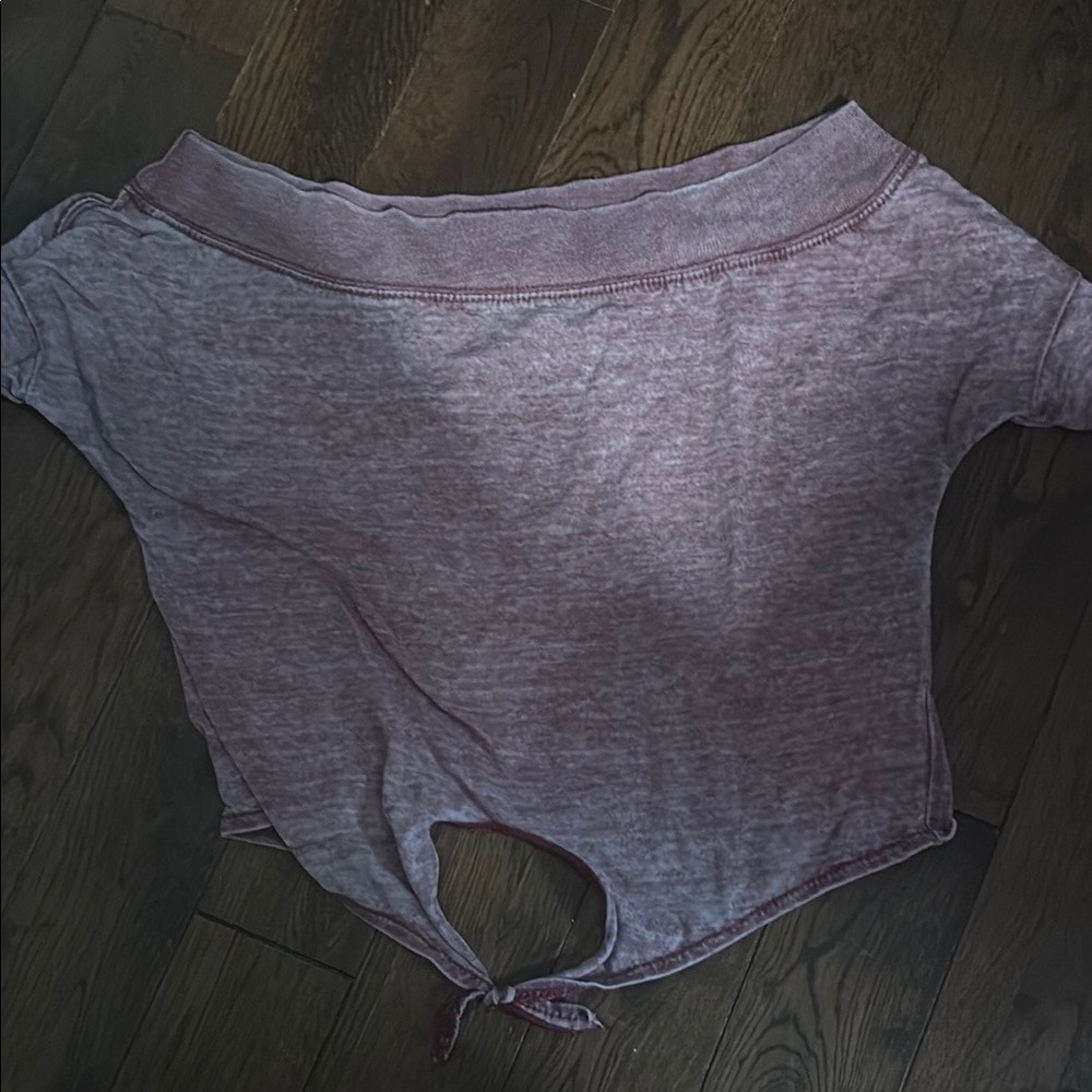 Exist Burgundy Knit Top